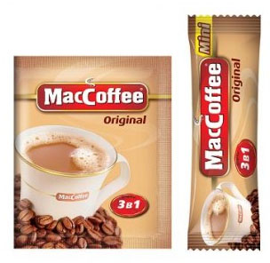Кофе 3 в 1 MacCoffee Original растворимый, 25 пак*20 г.