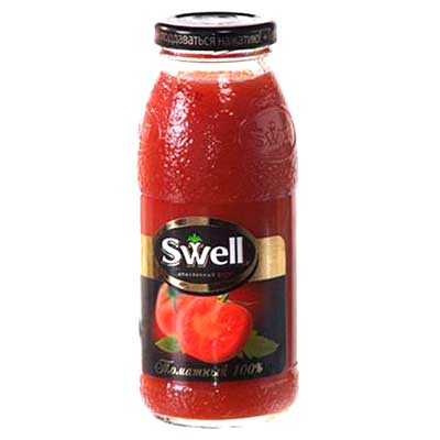 Сок Swell томат (стекло) 0.25 л.