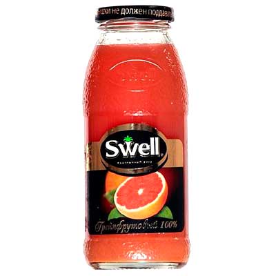 Сок Swell грейпфрут (стекло) 0.25 л.
