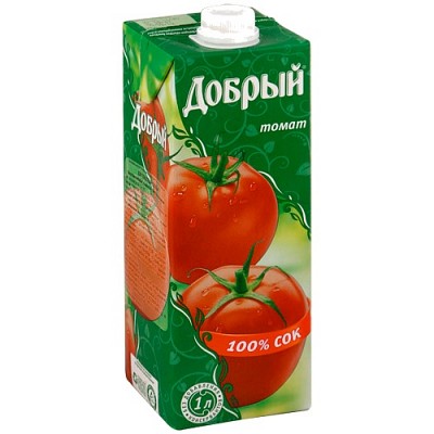 Сок Добрый томат 1 л.