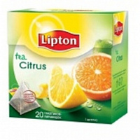 Чай Lipton Citrus (пирамидки), 20*2 г.