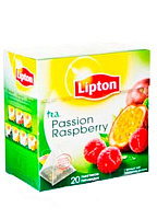 Чай Lipton Passion Fruit с малиной, маракуйей (пирамидки), 20*2 г.