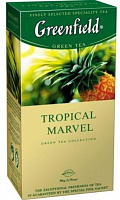 Чай Greenfield Green Tropical Marvel тропический, 25*2 г.