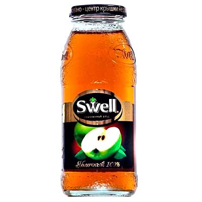 Сок Swell яблоко (стекло) 0.25 л.