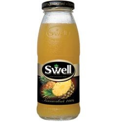 Сок Swell ананас (стекло) 0.25 л. 