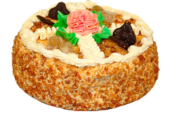 Торт вацлавский (бисквитный торт), 900 г., Добрынинский