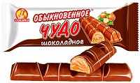 Шоколадный батончик Чудо обыкновенное Шоколадный 60г. Славянка