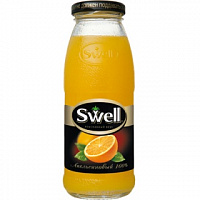 Сок Swell апельсин (стекло) 0.25 л.