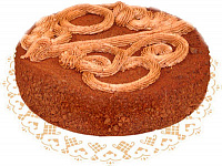 Торт маска (бисквитный торт), 1 кг., Добрынинский