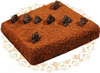 Торт трюфель (бисквитный торт), 1 кг., Добрынинский