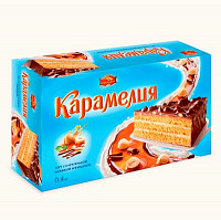 Торт Карамелия Черемушки, 400 гр.