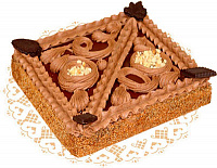 Торт ленинградский (песочный торт), 400 г., Добрынинский